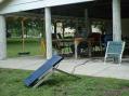 Our solar charger and battery.  NØNB at the controls while KØBYK looks on.
<p></p>