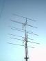 The just completed 8 X 25 element yagis at 106 ft. The tower 
and antennas were all new this summer. 