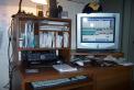 My wife thinks my hamshack desk is a mess???!!! 