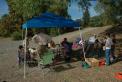 Troop 924 scouts communicate via ham radio at the 52nd Jamboree on the Air