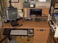  you can see the footswitch slghtly in front and to the side of the cpu subwoofer on the floor under the desk.