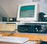 The GM2T (GM0CLN) shack just before ARRL DX CW 2002