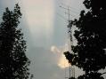 I did not notice these clouds while on the tower.