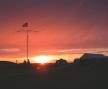 Sunset at the K9CVC Field Day Site