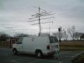 The rover set-up in FN10xc, Blue Ball, PA