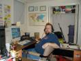 Here I am about an hour before the end of the contest.  Notice a couple of coffee mugs on the desk?  Coffee helps alot!!