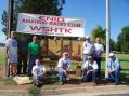 Enid ARC (OK) basking in an Oklahoma comfortable sunny Sunday morning during FD 2006