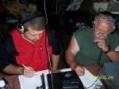 Curt Justice-KF4OFI &amp; Mike Stone-KF4PFD operating on 10 meters.