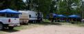 Our home for 24 hours, complete with lounge, dining and kitchen areas.
