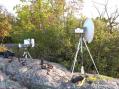 Modified Tellurometer (wideband) and narrowband station