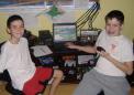 Ross (logger) and Oscar KI6BEW