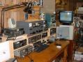 Here's most of my stuff.  The HW-16 made 14 of my 17 contacts on SKN 2007.  It was GIVEN to me by a friend on New Years Eve! I added the VFO.  Don't you wish YOU had friends like that?