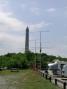N2SE's 5 Beams with the backdrop of the High Point War Veterans Memorial Obelisk.