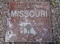 Marker at Taum Sauk showing high point in the state.