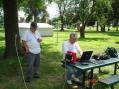 Bob KC0TZX and Jim KI0BK-Packet station.