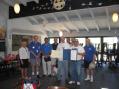 Dignitaries from Bergen County, Boro of Ramsey, and Ramsey OEM headed by WA2MWT present proclamations