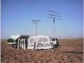 Portable setup looking South-West with POPUP trailer to keep the XYL very happy during the contest.