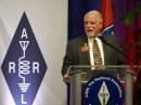 ARRL President Rick Roderick, K5UR, shared concluding remarks at the 2026 Donor Recognition Reception in Dayton, Ohio.