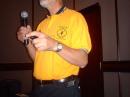 Jim Andera, K0NK, presented a talk on Amateur Radio's capabilities to the recent NVOAD Conference in Kansas City. (photo by Chuck Skolaut, K0BOG) 