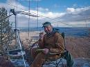 Stuart Turner, W0STU, of Monument, Colorado, participated in the 2011 ARRL January 2011 Sweepstakes -- his first contest ever! Turner operated portable from the top of Mount Herman near his home. "I had some troubles with my hastily homebrewed 6 meter dipole -- I should have checked it out better before the contest," he said. "But I still snagged several 6 meter contacts and grids. I had a blast contacting a herd of recently licensed Technician Boy Scouts from my local Troop 6 in Monument.  Overall, this was a terrific and exciting day for my first contest experience." [Photo courtesy of Stuart Turner, W0STU]