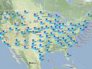 This map shows the NWS offices that are participating in the 2012 SKYWARN Recognition Day.