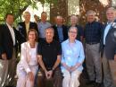 Members of the ARRL Second Century Campaign Committee met in Newington on August 11. The committee is chaired by David Brandenburg, K5RQ (center front). [S. Khrystyne Keane, K1SFA, Photo]