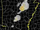Thunderstorms started erupting across the southeastern half of Arkansas shortly before 6 PM (CST) on Sunday, January 22. Powerful winds aloft caused storms to move quickly to the northeast at 50 to 60 mph, giving people less time to find a place of safety when warnings were issued. [Image courtesy of the Little Rock NWS office]