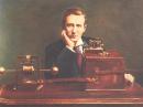 Guglielmo Marconi with his early wireless apparatus in 1896.