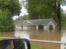 This home in south central Indiana was a victim of the June floods. [Photo courtesy of Jason]