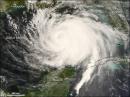 This image, courtesy of NASA, shows Hurricane Ike's position on the morning of Friday, September 12.