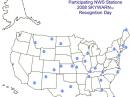 This map shows the NWS offices that are participating in the 2008 SKYWARN Recognition Day.