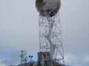 Winds of over 140 MPH severely damaged the National Weather Service's NEXRAD radar system in Reno Nevada. [Photo courtesy of NWS].