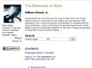 Bartleby.com has great books online including Strunk and White’s classic writing style guide, The Elements of Style.