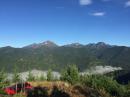 Above the cloud layer before setting up