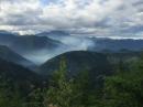Wild fire on next ridge