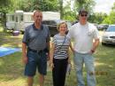 Visiting officials, Liberty county emergency manager, Mayor of Cleveland, Cleveland emergency manager
