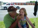KC4WQ Buddy with Granddaughter