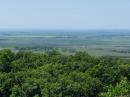 The view from Mystical Horizons, 500 feet above the prairie.