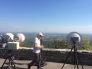 K2DH between my rig and KF2MR's.  This picture clearly shows the nice view from this location.