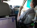 Doing digital on 6m in the front seat... YOU CAN fall asleep in the oddest positions!  :)  luckily, we had a dedicated driver that got his sleep!  
