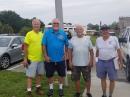 L-R K5LD, PCARS Field Day Chairman,  Mickey Baker N4MB, with AF4Z, GOTA Coach & N1ZZ, CW Chairman