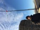 G4DHF Beam, IC-706MKIIG and 10AH LiFE Polymer pack on SOTA summit W1/HH-002

