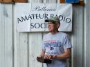 Paul Pellegrini, K1VK, rotates the 6m antenna in order to test the FT8 station.