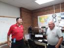 Bill N2COP and Mike W4DXL chatting in Club Room.