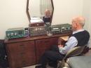 Bedroom bureau operating position for SKN. No, the amplifier was not used! 