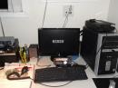 The KC2ELX cornerstone station in use by N2ASD and KC5AMQ for the November Sweepstakes