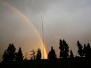   K7CAR  9,300 ft UT, 1B-UT  Mother nature charging up the 40 mtr. vertical dipole.