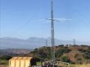 The CW area at N6HC. From the West Coast, high low-band antennas really help as we try our best to get to the high-population eastern areas.