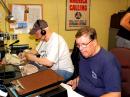 George WA2HFH and Walt AE2AA operating 40 and 15 meter phone. photo by KC2GLG