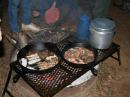 Cooking over an Open fire